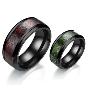 2022 Dragon Ring For Men Women Wedding Stainless Steel Jewelry