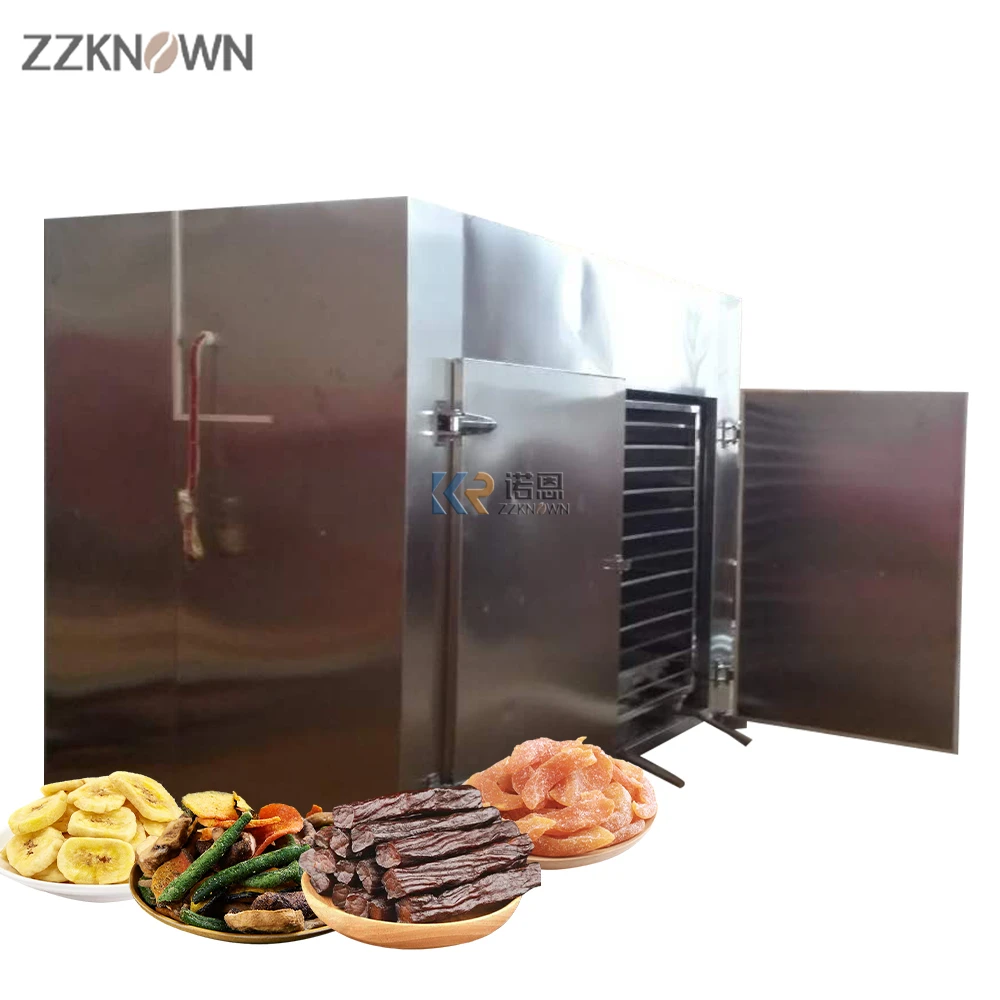 Commercial Fruits Vegetable Dryer Food Dehydrator Stainless Steel Tea Drying Banana Apple Slice Dryer Equipment