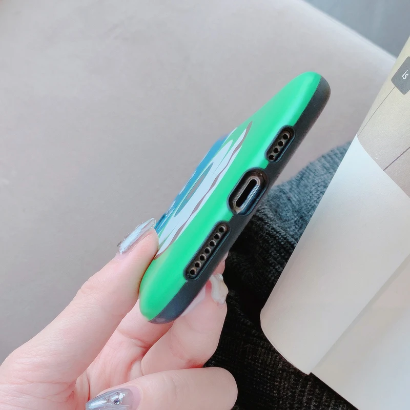 Мягкий чехол для iphone 11 pro с мультяшным медведем кроликом маргариткой, милый чехол с монстрами из зоопарка+ подставка для iphone XS max XR X 6 7 8 plus