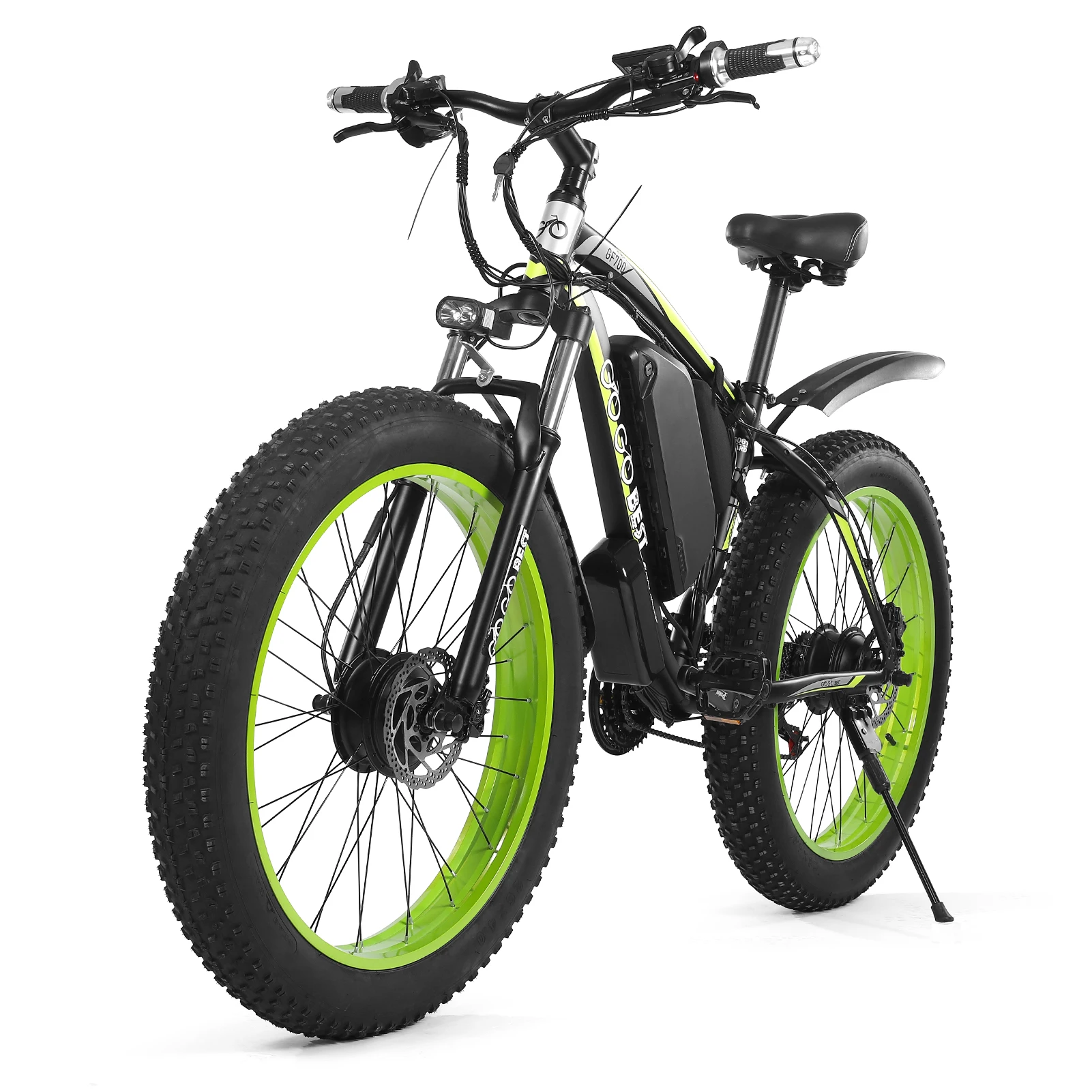 26 Electric Mountain Bike E-bike With Dual 500w Motors 31.1mph 43.5 Miles Commuter Bicycle 48v 17.5ah Battery Max 50 Km/h - Electric Bicycle