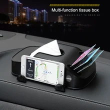 Лидер продаж, многофункциональная модель автомобиля, тканевая коробка для автомобиля, гостиной, спальни, кредитный держатель для карт, кронштейн для телефона X66