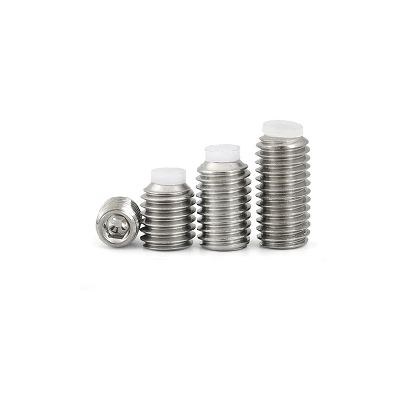 100pcs DIN915 GB79 M3 Bolts 3mm 304 Authentic Stainless Steel Set