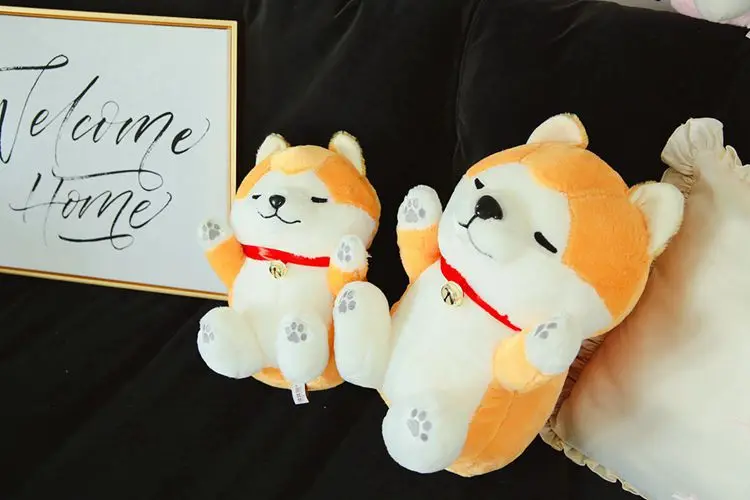 Горячие продажи, Stance Corgi, чихуахуа, розовый кролик, плюшевые игрушки-обработка, настраиваемый логотип, рекрут агентов