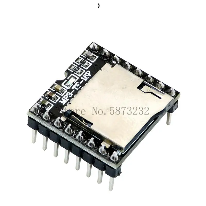 10pcs Mini MP3 Player Module TF Card U Disk Audio Voice Board For Arduino DF Play | Электронные компоненты и