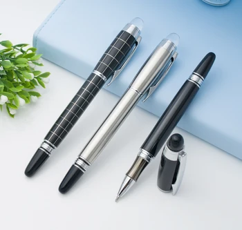 

Luxury Crystal head Roller ball pen school office stationery Business gift writing refill pens Engraved Name