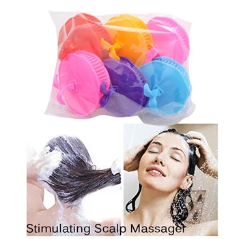 

Scalp Massager Shampoo Brush Massage Hair Brush Comb For Deep Cleaning Hair Salon Beard Tool Round Hairbrush 12 Pack