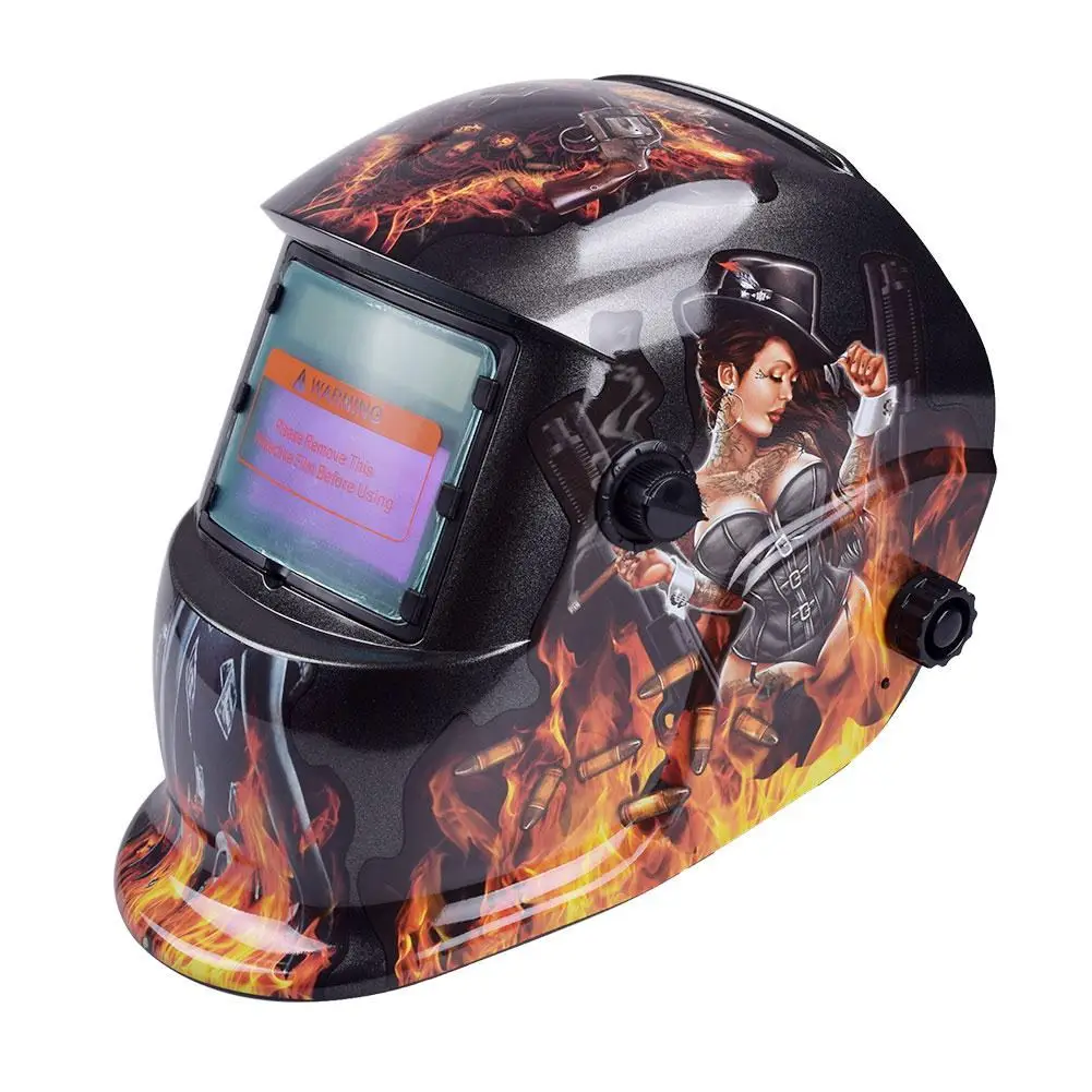 Darkening Welding Auto Helmet Protective Uv Protection Welding Helmet Tig Multifunction Men'S Fashion Mask Helmets 8Styles