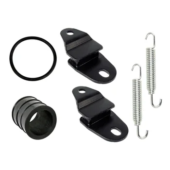 

Exhaust Muffler Spring Gasket Kit For Banshee 350 YFZ350 YFZ 350 87-06 Muffler Spring With O-ring Muffler Mount Exhaust Gasket