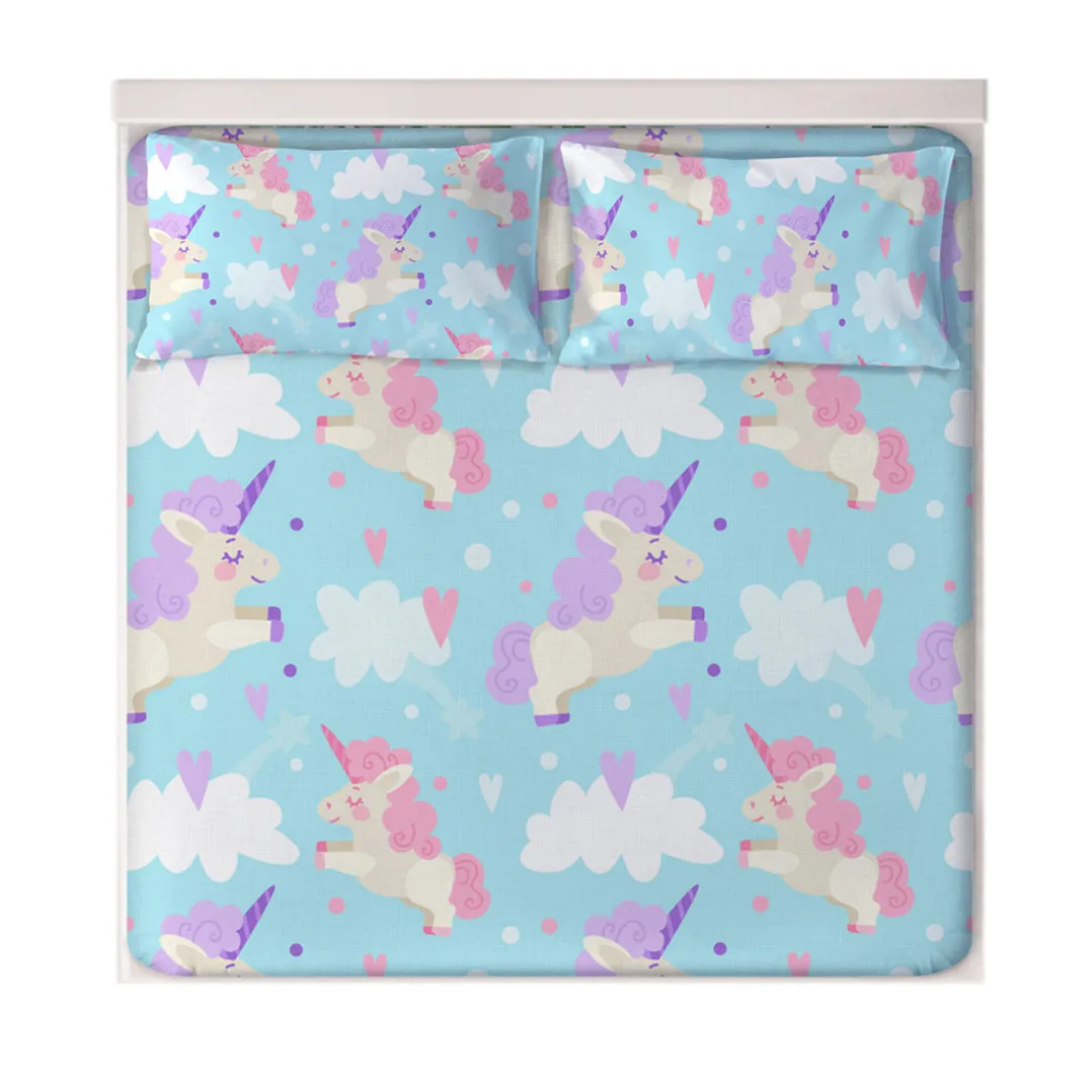 Unicorn Dreaming Fitted Sheets