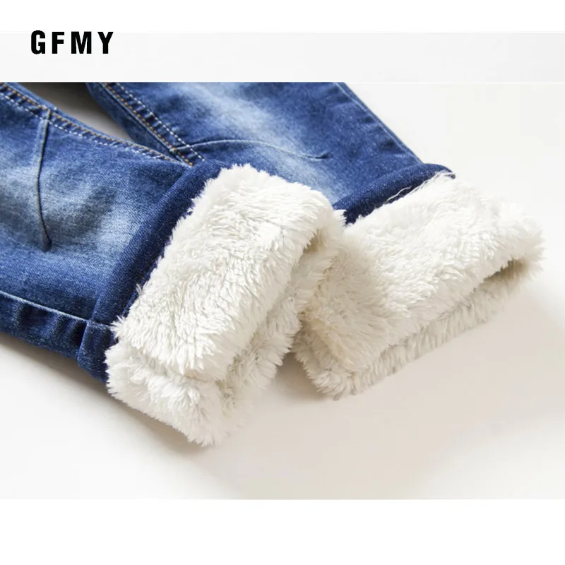 Boys Jeans 3year-10year Keep warm Straight type Children's Pants kids pants boys jeans