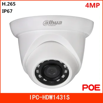 

DH 4MP H.265 IP Camera IPC-HDW1431S 2.8 mm fixed lens Support POE DH POE Security camera baby monitor