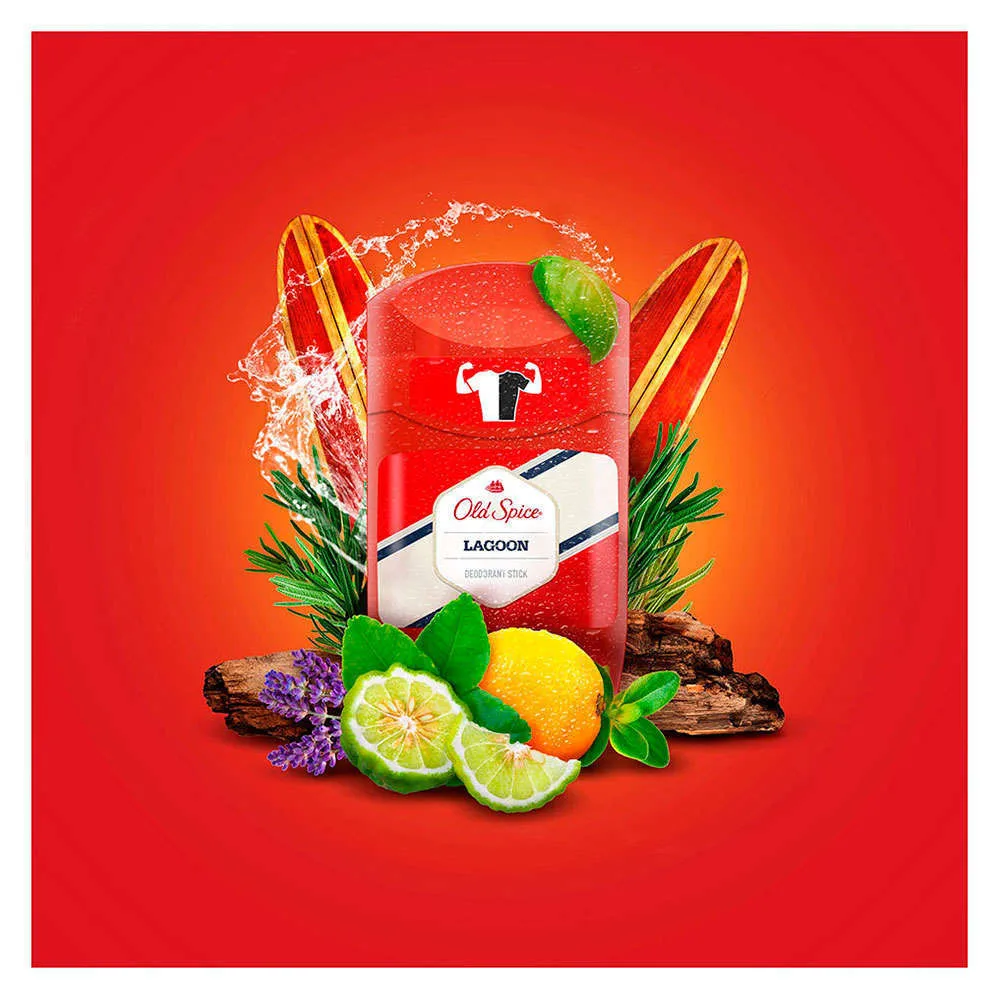 Твердый дезодорант «Lagoon» Old Spice, 50 мл