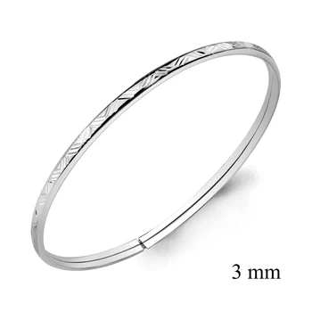 

Hard Bracelet AQUAMARINE without inserts Silver 925