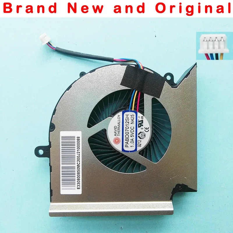Вентилятор охлаждения для AAVID THERMALLOY PABD07012SH 0.55A 5VDC N425 4PIN E330800850MC