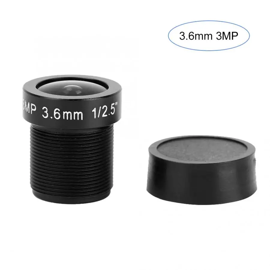 

3MP 3.6mm Focal-Length CCTV Security Camera Board Lens Smart Surveillance Replacement Parts