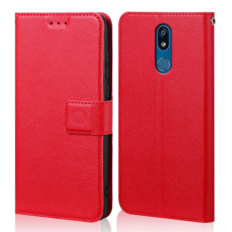 Silicone Flip Case For LG K40 Luxury Wallet PU Leather Magnetic Phone Bags Cases For LG K40 with Card Holder 2