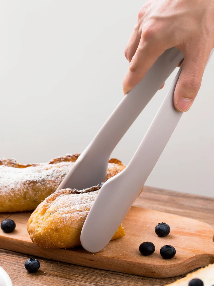3pcs/set Plastic Bread Tongs Food Tongs Multifunctional Plastic Bread Tongs Food Bread Clamps for Home Bakery Kitchen Tools