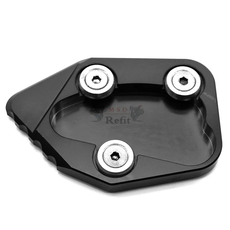 Мотоцикл cycl CNC боковой Стенд Kickstand Kick Stang расширение ножной пластины Pad для HONDA CBR1000RR 2008- CBR1000 RR