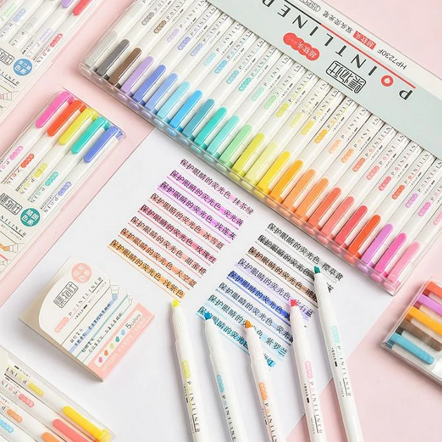 Zebra Mildliner Highlighter Pen Set 20 Pastel Color Set (Japan Import)