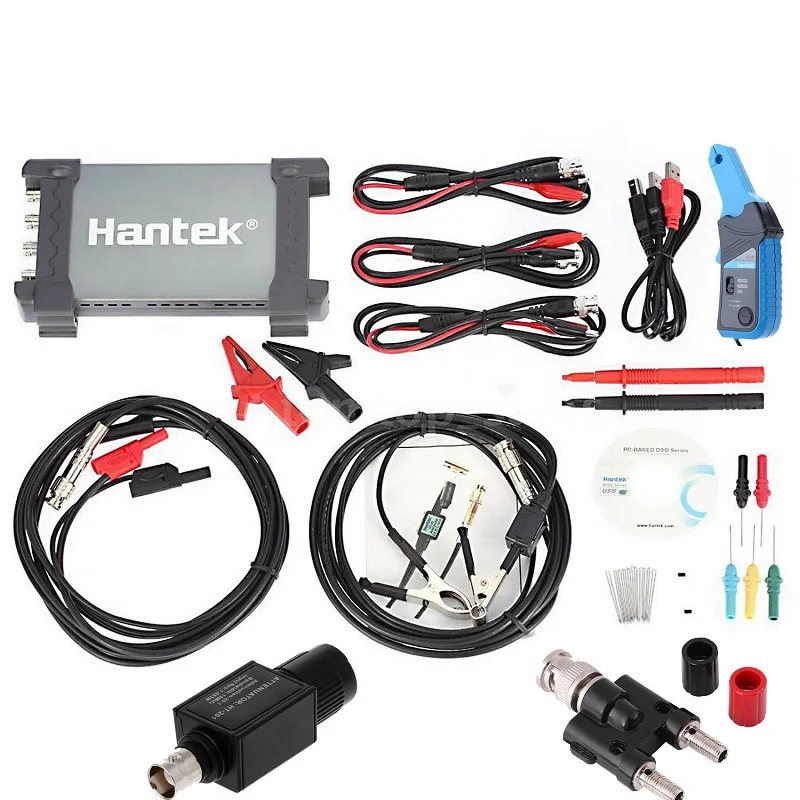 Hantek 6074BE Виртуальный осциллограф 70 МГц USB автомобильный диагностический