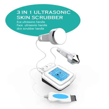 

Ultrasonic Skin Scrubber Facial Care Whitening Freckle Removal High Frequency Lifting Skin Anti Aging Beauty Massage Machine