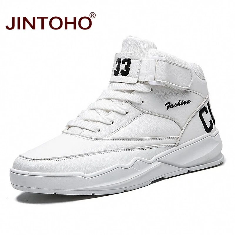 JINTOHO Botas de blancas para hombre, botines informales, a la moda, para invierno|Botas básicas| - AliExpress