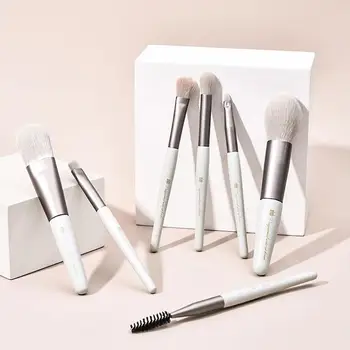 

Luxury 7PCS Makeup Brushes Set For Foundation Powder Blush Eyeshadow Concealer Lip Eye Make Up Brush Cosmetics Beauty Tools