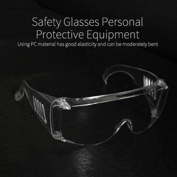 

Protective Adult Goggles Anti-dust Adjustable High Definition Eyewear Glasses #CO