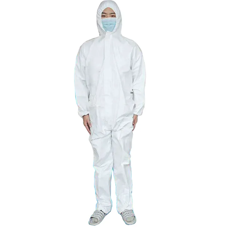 Reusable Protective suit Coverall Hazmat Suit Anti-Spit liquid splash Protection Clothing Safety Coverall virus protection 2pcs work coverall suit