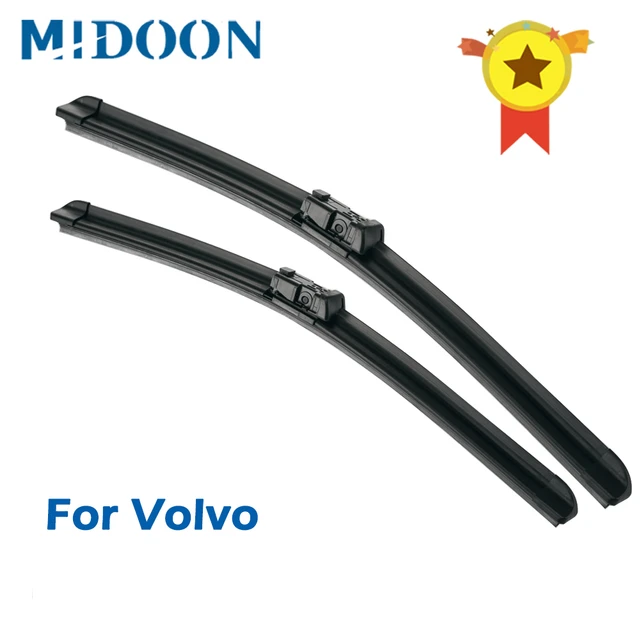 MIDOON Wischer Front Wischer Klingen Für Volvo XC60 XC70 V50 V60 V70 C30  C70 S40 S60 S80 Windschutzscheibe Windschutz Vorne fenster 26''20'' -  AliExpress