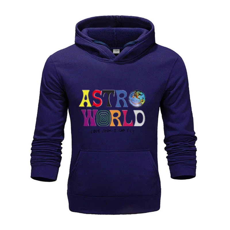 0012 Astroworld/толстовки с капюшоном, Большие Штаны, уличная одежда, пуловер с Трэвисом Скоттом, модные мужские и женские хип-хоп крутые толстовки - Цвет: 0012