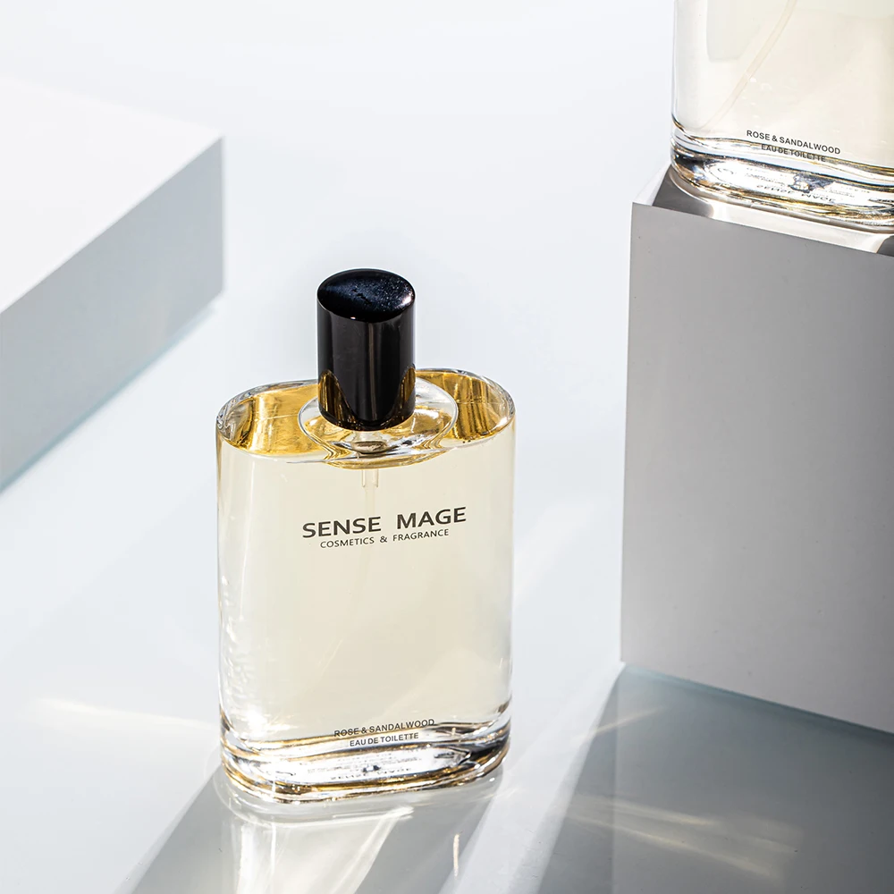

Rose Fragrance Perfume Lady Body Spary Original Eau De Toilette Liquid Glass Atomizer 25ml