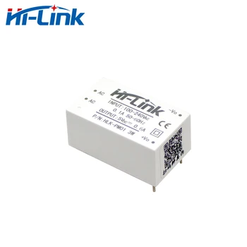 

Free Shipping 4pcs/Lot White AC-DC Power Converter Module Step-down 5V 3W 600mA HLK-PM01W