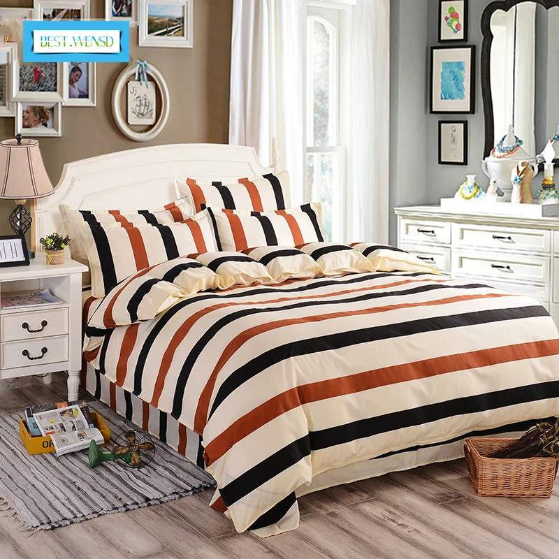 Лучший. WENSD роскошный комплект шерстяного одеяла постельного белья 4 шт