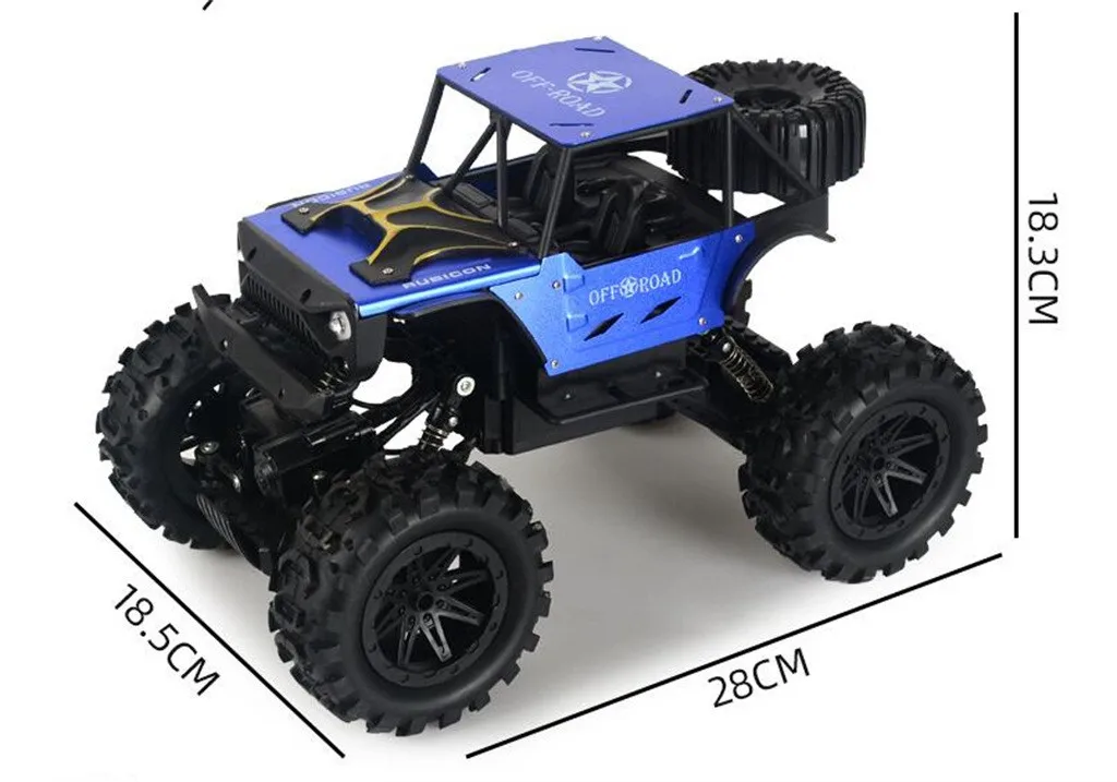 RC 1:14 2,4G 2WD высокоскоростной внедорожный беспроводной пульт дистанционного управления автомобиль сплав внедорожный скалолазание RC автомобиль игрушки для детей подарок Z