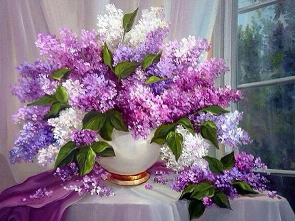 FA9805 HUACAN Diamond Painting Flowers Cross Stitch Diamond Mosaic Full Layout Painting Diamond Embroidery Flowers Full Set Decoration - Цвет: FA9805