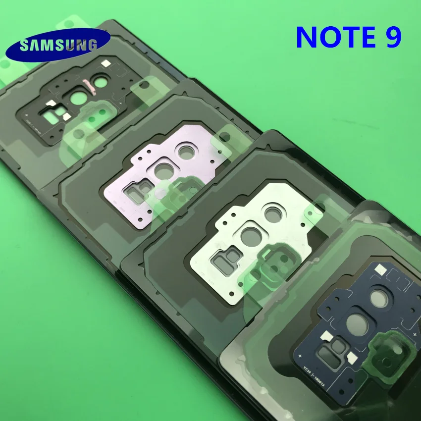 Rear Back Cover NOTE9 Battery Cover Back Glass Door Samsung Galaxy NOTE 9 N960 N960F SM-N960FD Housing Back Battery Cover