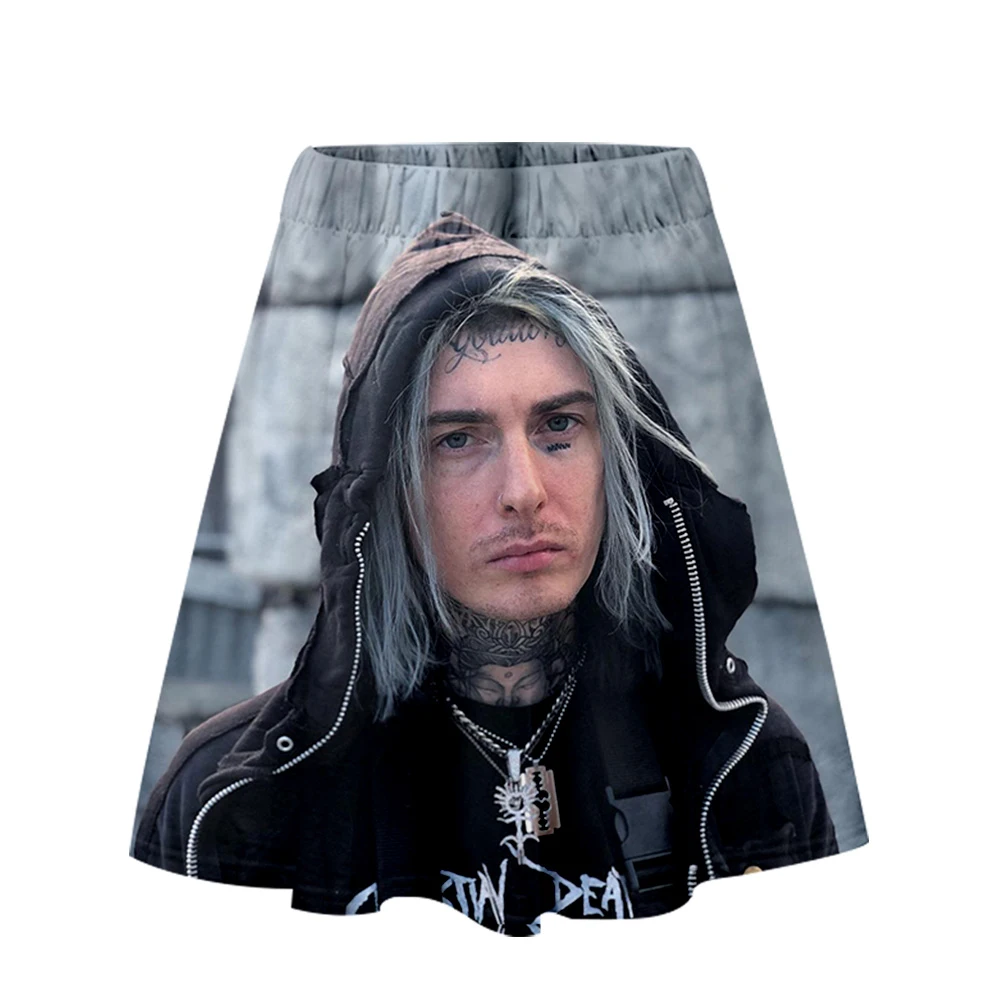 Ghostemane юбка Harajuku Повседневная стиль Harajuku поп юбка новая сексуальная Kpops Женская Повседневная Ghostemane юбки уличная одежда