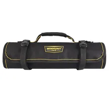 Sac à outils multifonction en tissu Oxford pour électricien, sac de rangement étanche Anti chute à poches multiples