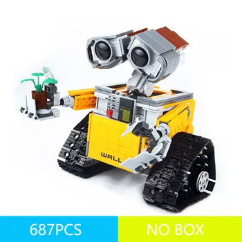 

687Pcs Star Series Wars 16003 The Robot WALL E 21303 Ideas Model Building Kits Blocks Bricks Education Toys Christmas gifts