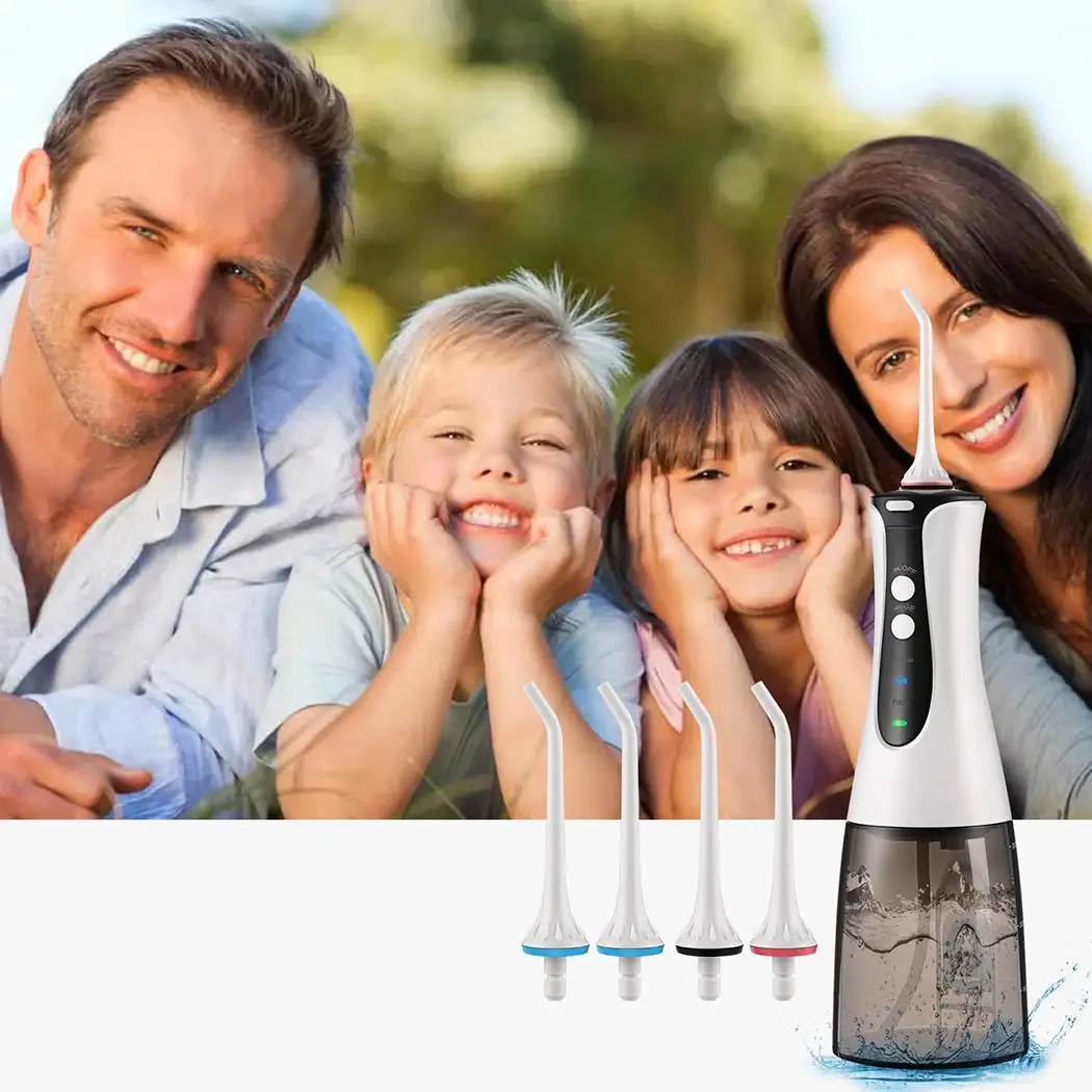 

Electric Oral Irrigator Wireless Water Flosser Teeth Care 5W IPX7 Cleaning 1400mAh lithium battery Flusher