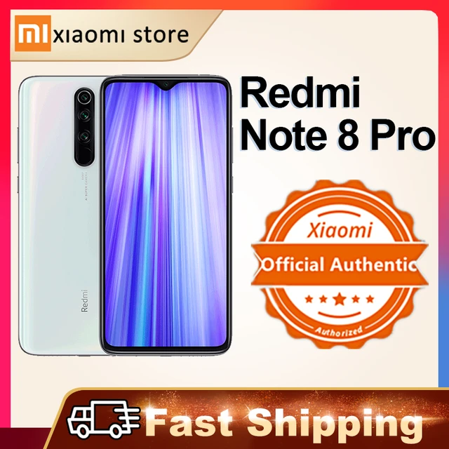 6.53'' Xiaomi Redmi Note 8 Pro celular smartphone 6GB RAM 128GB ROM 4500mAh  64MP