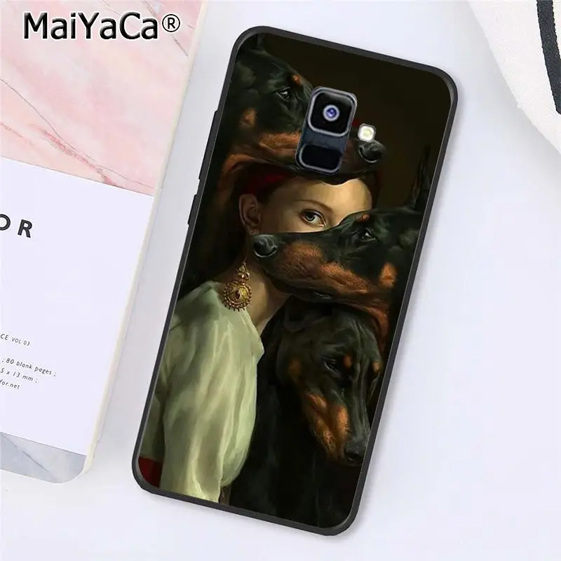 MaiYaCa Винтаж штукатурка статуя Давида эстетическое искусство чехол для телефона для samsung Galaxy A7 A8 A6 плюс A9 A50 A70 A20 A30 A40 - Color: A12