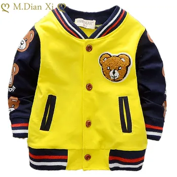 

Spring Autumn Baby Outwear Boys Coat Children Girls Clothes Kids Baseball Infant Sweatershirt Toddler Fashion Jacket Suit