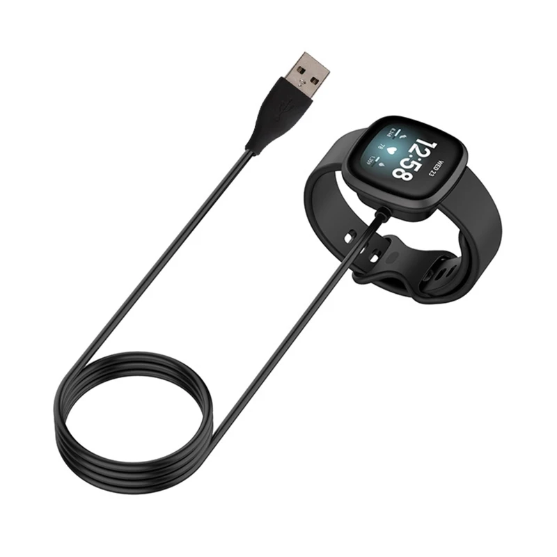 Onderscheiden verkoopplan Cordelia Opladen Dock Voor Fitbit Versa 3 Smart Horloge Charger Cable Voor Fitbit  Gevoel|Smart accessoires| - AliExpress