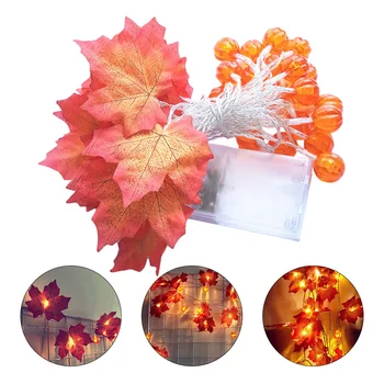 

3M 20LED Maple Leaf Light String Battery Operated Fairy Lights Garlands Party Decoration Christmas Holiday Lighting