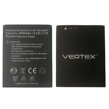 Для Vertex Impress Eagle Cell сменная батарея для мобильного телефона высокого качества 3,7 в 2500 мАч аккумуляторы