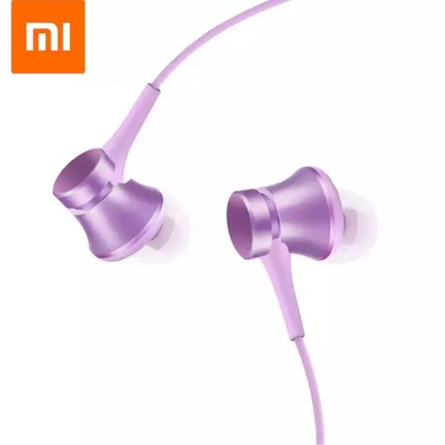 Оригинальные Xiao mi Piston 3 наушники mi Fresh 3,5 мм наушники-вкладыши для samsung Xiao mi huawei usb type C наушники с mi c гарнитурой - Цвет: Purple