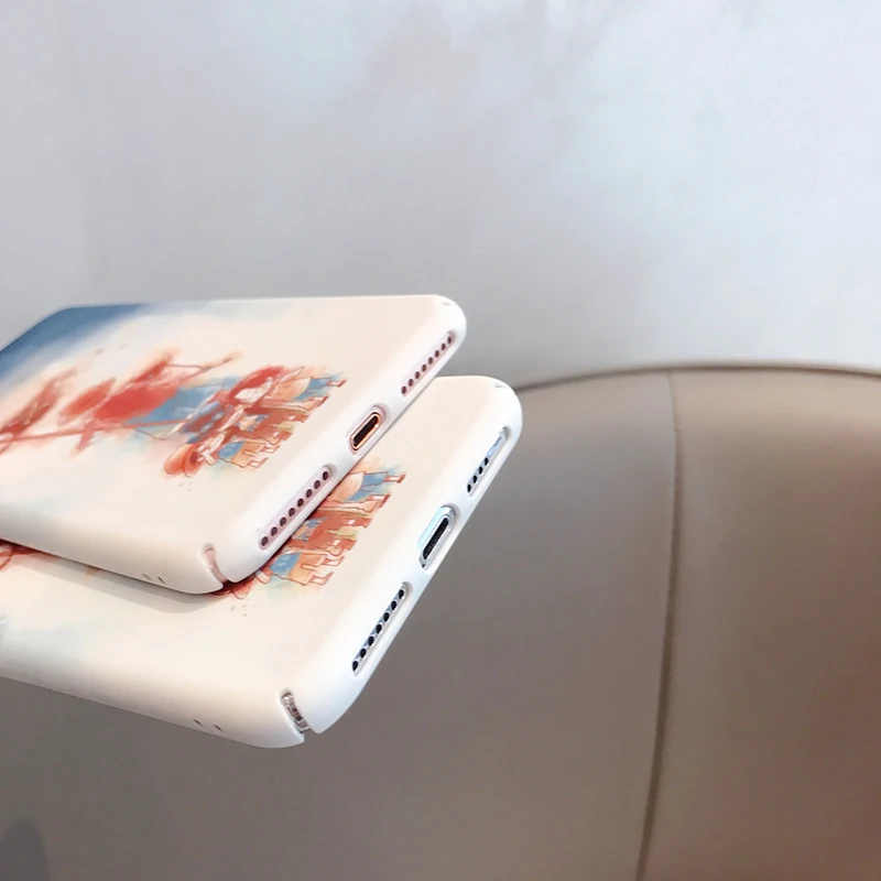 Жесткий ПК чехол для huawei P20 P30Lite Mate30Pro Nova 3 3i 4 5 5i(вид сзади) мультфильм чехол для Honor 8X 9X 10lite 20 20i V20 Y9