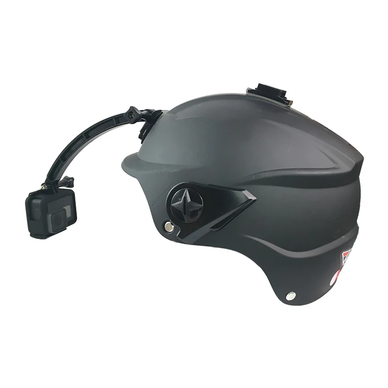 Для Go Pro аксессуар шлем удлинитель крепление для GoPro Hero 8 7 6 5 4 Session Yi 4K Sjcam Sj4000 Eken H9r Экшн-камера